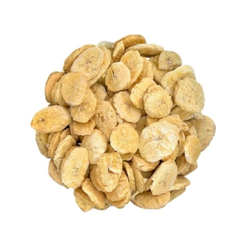 Banán plátky lyofilizovaný - sladké mlsání bez přidaného cukru