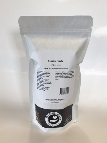 CHD Třebíčsko Konopná mouka 400 g CHD Třebíčsko Konopná mouka 400 g