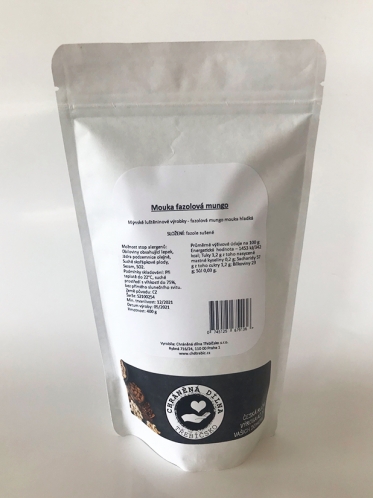 CHD Třebíčsko Fazolová mouka mungo 400 g CHD Třebíčsko Fazolová mouka mungo 400 g