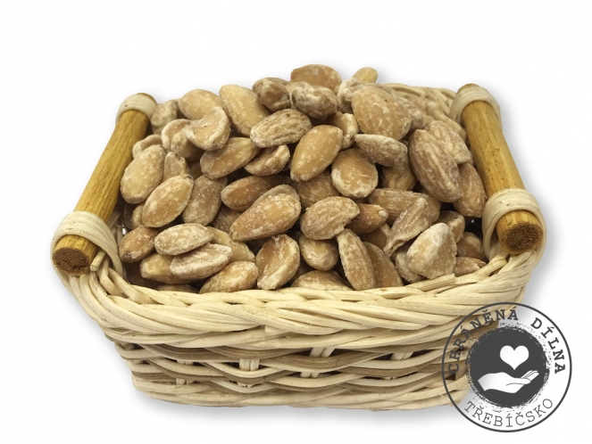 CHD Třebíčsko Mandle loupané pražené solené