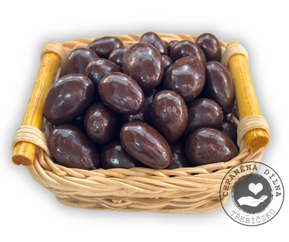 CHD Třebíčsko Mandle v hořké čokoládě
