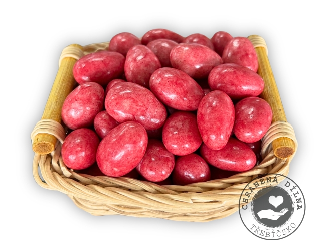 CHD Třebíčsko Malinové mandle – sladká dokonalost