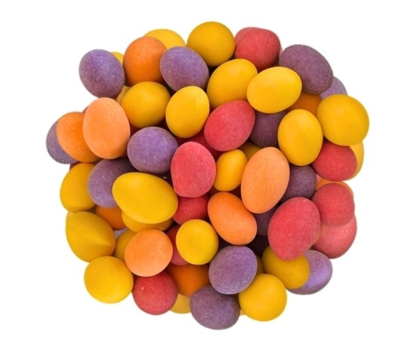 Mandle v barevné čokoládě