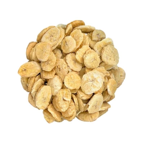 Banán plátky lyofilizovaný - sladké mlsání bez přidaného cukru