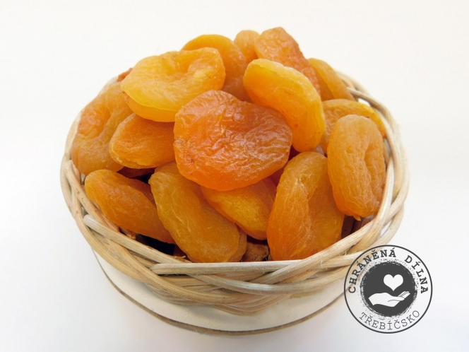 CHD Třebíčsko Meruňky sušené sířené CHD Třebíčsko Meruňky sušené sířené