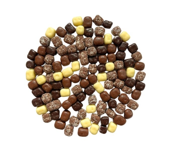 CHD Třebíčsko Kokosové kostky mix polev