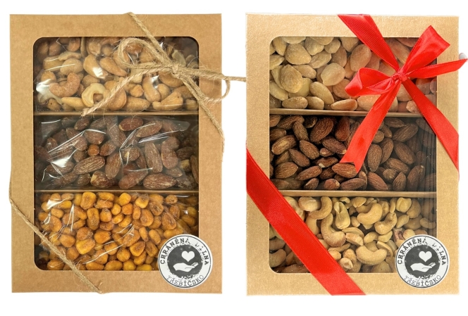 CHD Třebíčsko Dárková krabička slaná 300 g CHD Třebíčsko Dárková krabička slaná 300 g