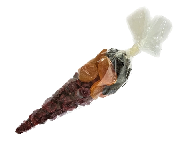 CHD Třebíčsko Mix sušeného ovoce - dárkový kornout 150g