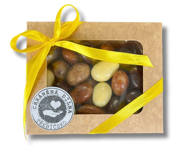 CHD Třebíčsko | Královské mandle v dárkové krabičce 150 g