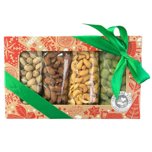 Dárková krabička VÁNOČNÍ slaná 600 g